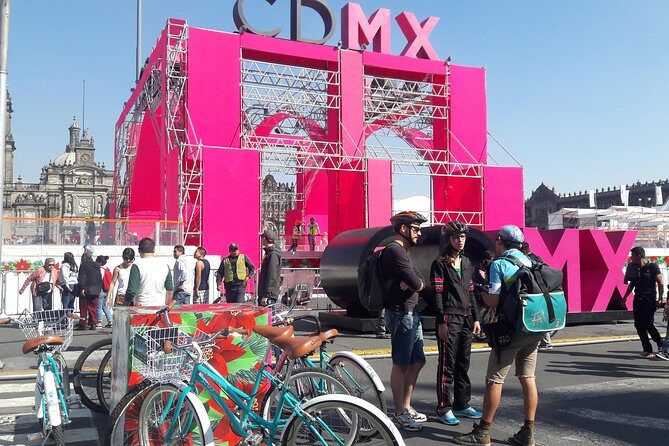 Aztec Tlan - Heritage Bike Tour CDMX - Meeting Poráy, picking your bike, and rolling at Central Alameda