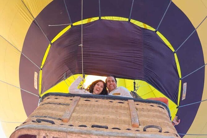 Balloon flight Teotihuacan, Breakfast in a cave Pick up in CDMX - Weather and fitness: the two real constraints