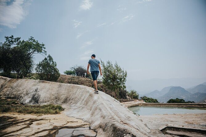 Hierve el Agua & More... All Included Guided Day Tour from Oaxaca - Yagul archaeological site: rare, quiet ruins with cactus and agave