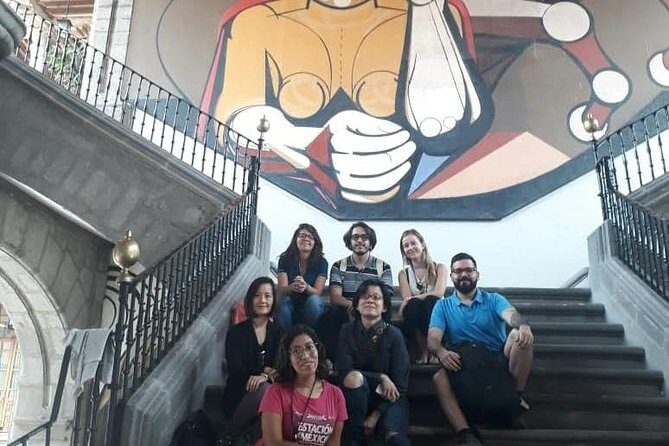 La Catrina & Muralism: Diego Rivera’s Legacy & Frida Kahlo - First stop: Antiguo Colegio de San Ildefonso and the Rivera–Kahlo origin story