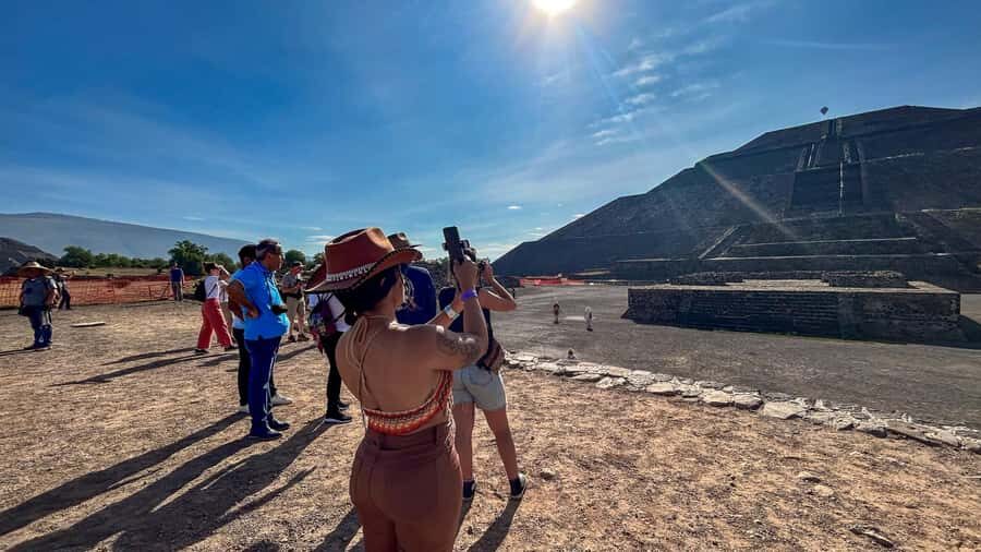 Mexico City: Afternoon Tour to Teotihuacan - At Teotihuacan: The Sun, the Moon, and the Avenue of the Dead