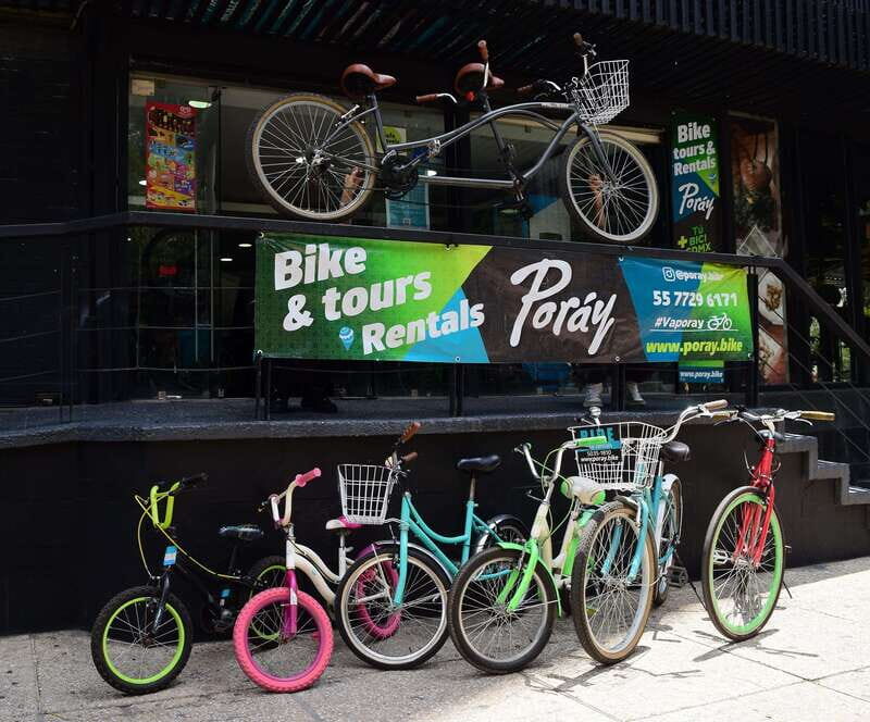 Mexico City: Art Naco, murals & street art bike tour - Getting There and Starting Smoothly at Poray Bike Shop