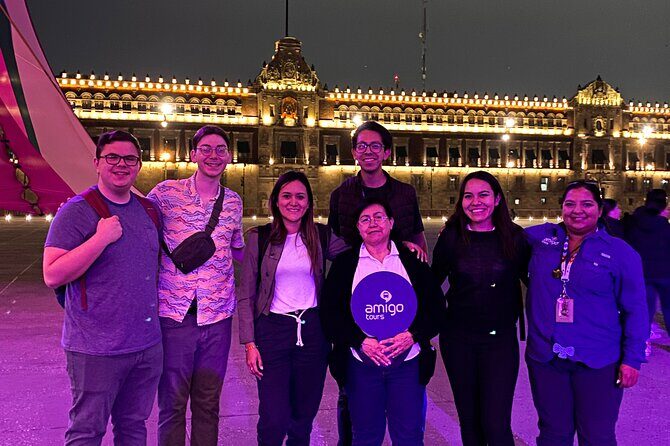 Mexico City at Night Tour with Torre Latino - Palacio de Bellas Artes: Fine Arts at Dusk