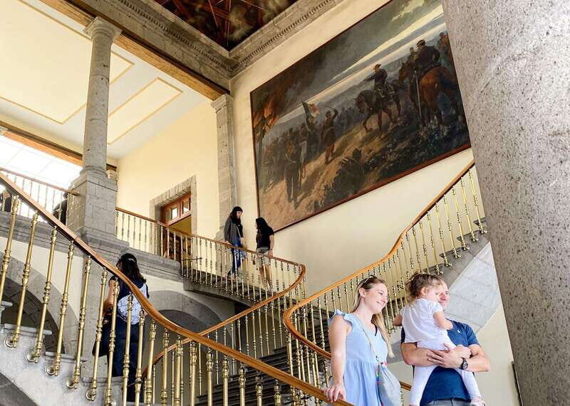 Mexico City: Chapultepec Castle Skip-the-Line Ticket - The self-guided castle circuit: gardens, cobblestones, and museum rooms