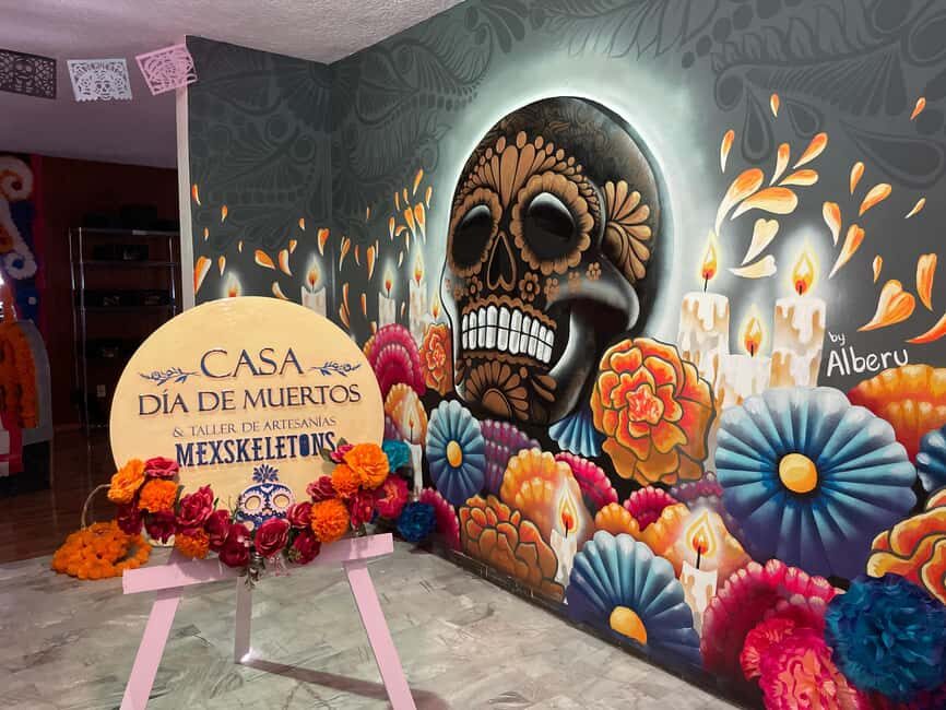 Mexico City: Day of the Dead House and craft workshop - Casa Día de Muertos at Rincón Pozo 42: find it quickly