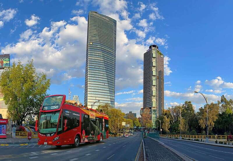 Mexico City: Hop-on Hop-off City Tour by Turibus 1-Day Pass - How the top-deck ride works in real life
