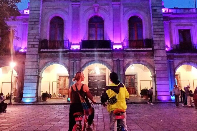 Oaxaca City Bicycle Tour Explore Iconic Barrios - The Diversity Fountain by the State Med School