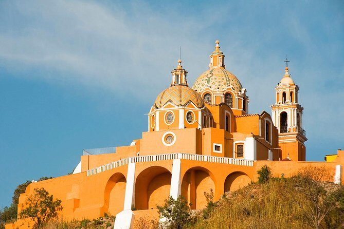 Puebla, Cholula & Tonantzintla Day Trip with Optional Lunch - Cholula stop: churches, views, and why the pyramid-base area is a must-see