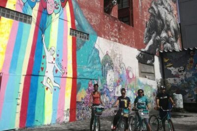 Mexico City; ART NACO : Murals & Street Art Bike Tour - Poray and the Centro-to-barrio feel: Toy Museum, festival roots, and a garden pause