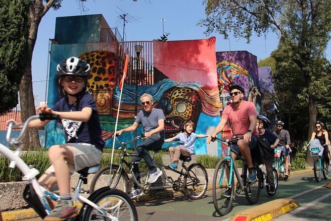 Mexico City; ART NACO : Murals & Street Art Bike Tour - Guide names you might meet: Alberto, Ivan, Gaby, and others